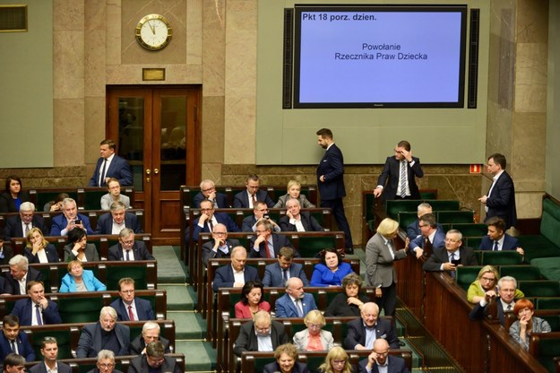 Agnieszka Dudzińska została wybrana na stanowisko Rzecznika Praw Dziecka / 	Jakub Kamiński    /PAP
