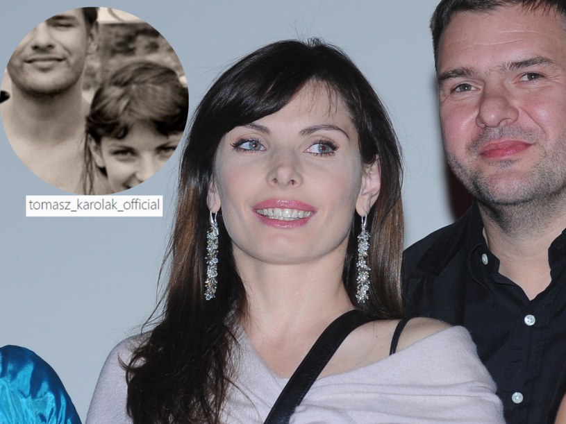 Agnieszka Dygant i Tomasz Karolak sprzed lat / Foto: IG @tomasz_karolak_official/ /Andras Szialgyi /MWMedia