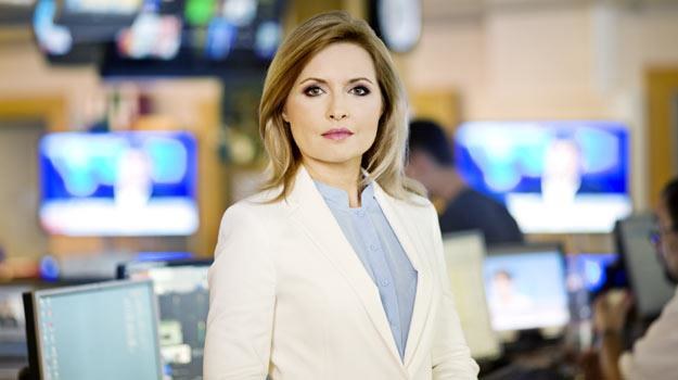 Agnieszka Gozdyra prowadzi w Polsacie News program "Tak czy Nie". /Polsat