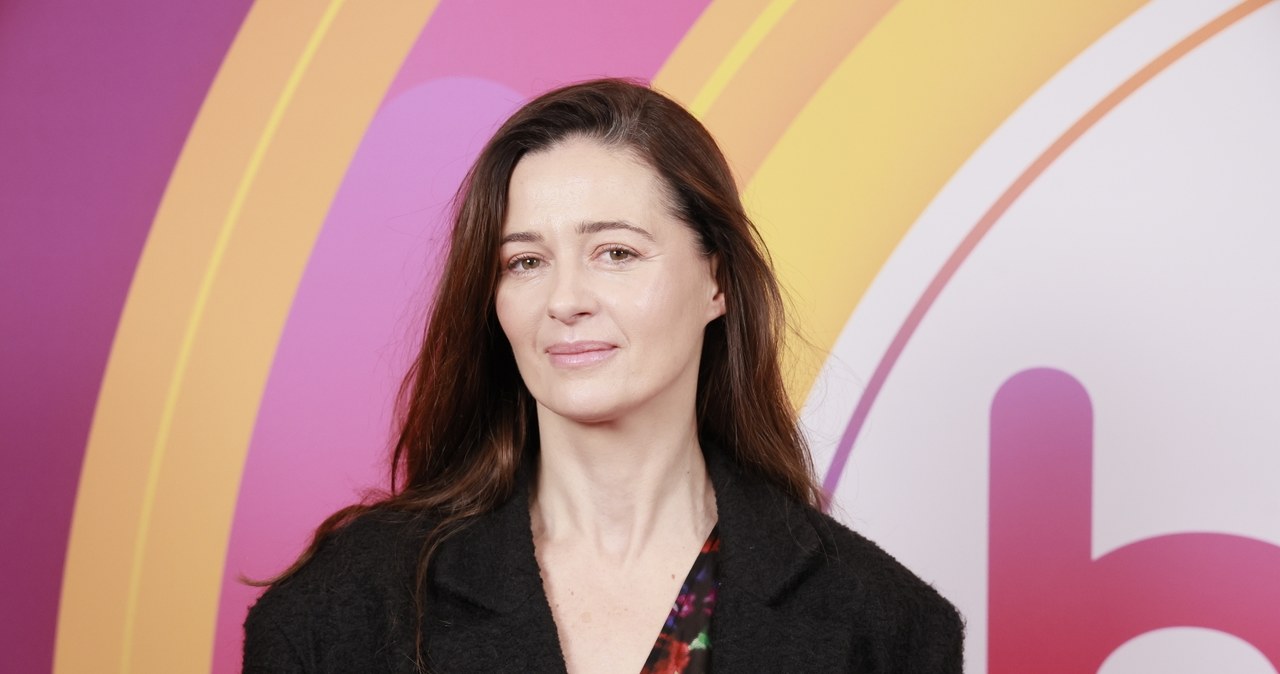 Agnieszka Grochowska w "halo tu polsat" /Gałązka /AKPA