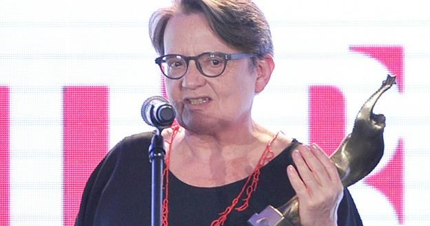 Agnieszka Holland ostatnio dosyć często odbiera różnego rodzaju nagrody / fot. Mieszko Piętka /AKPA