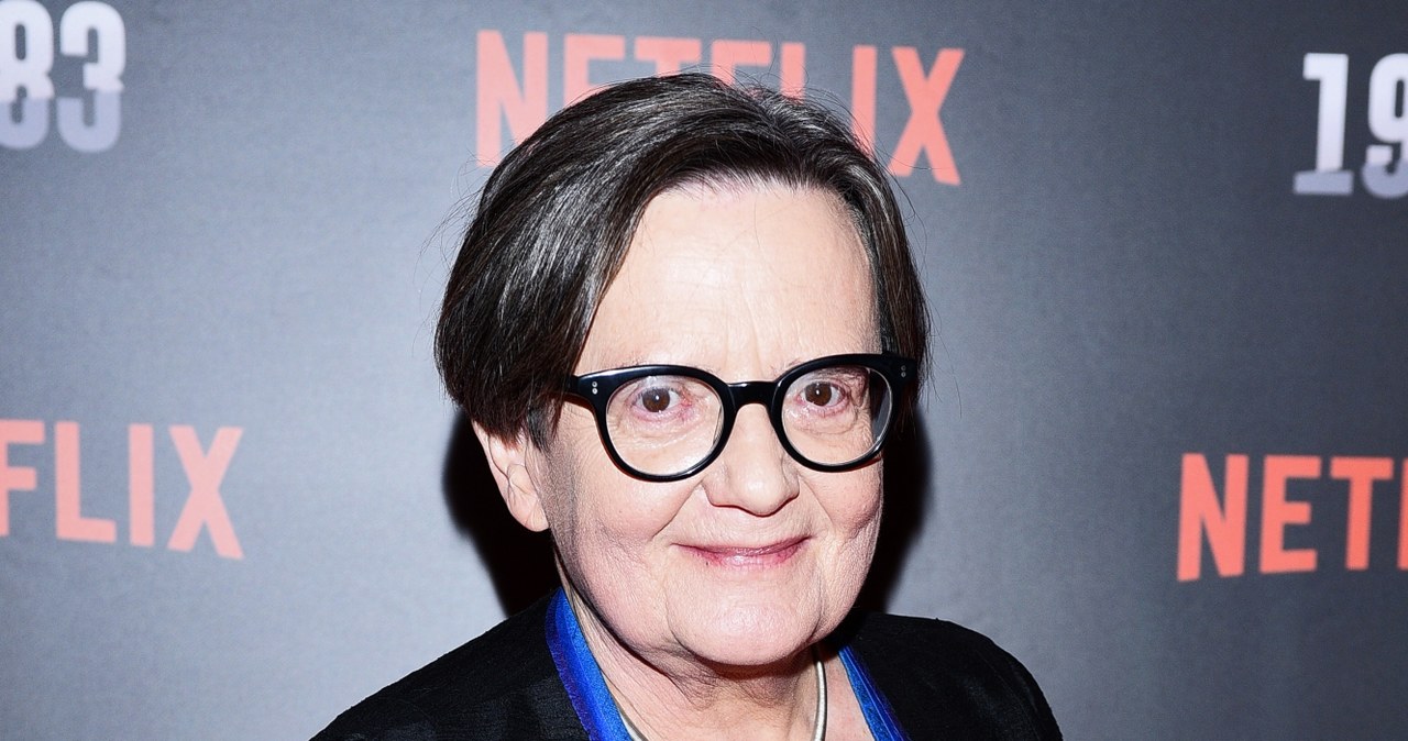 Agnieszka Holland podczas uroczystej premiery "1983" /Andras Szilagyi /MWMedia