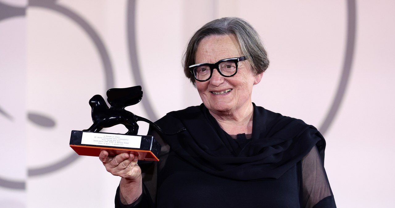 Agnieszka Holland z Nagrodą Specjalną Jury na 80. MFF w Wenecji w 2023 roku /Andreas Rentz / Staff /Getty Images