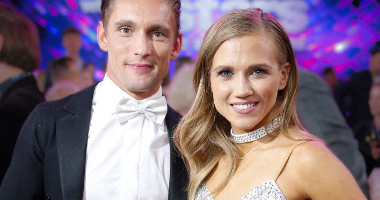 Agnieszka Kaczorowska i Filip Gurłacz, "Taniec z gwiazdami" /Paweł Wrzecion /AKPA