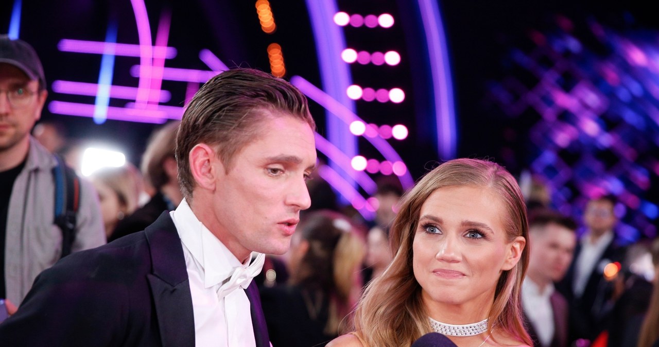 Agnieszka Kaczorowska i Filip Gurłacz /AKPA
