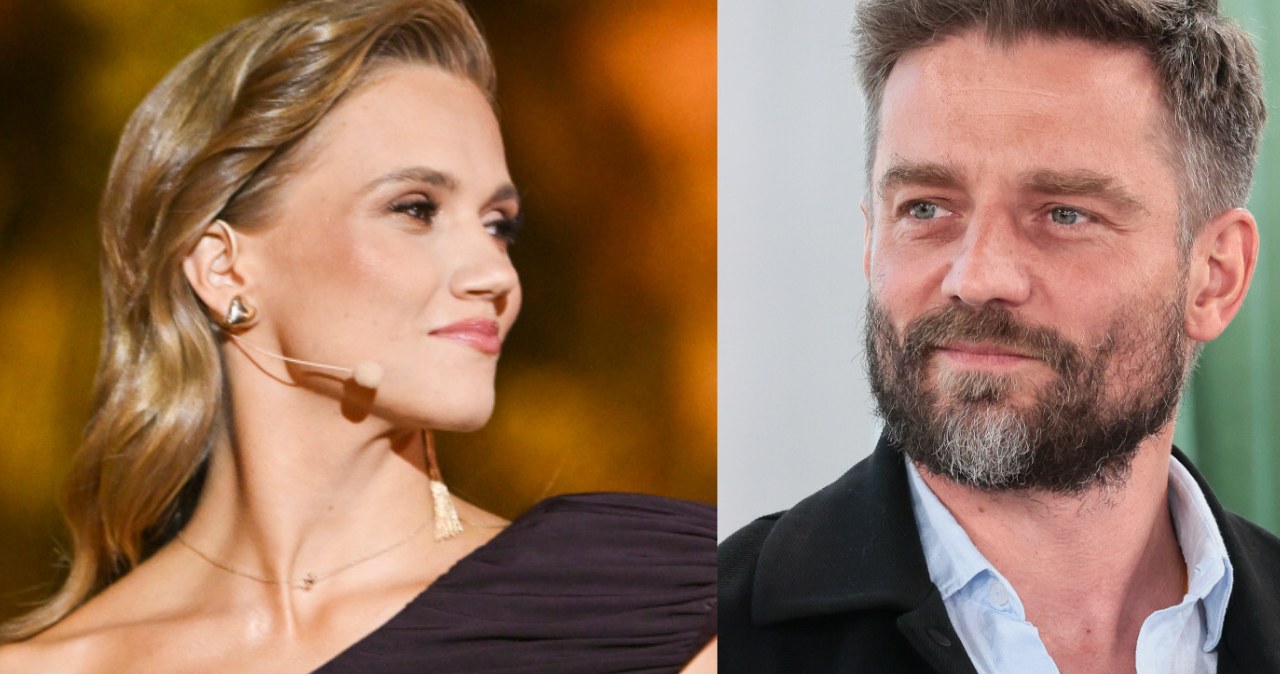 Agnieszka Kaczorowska, Marcin Rogacewicz /Jacek Kurnikowski /AKPA