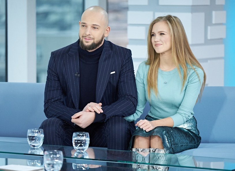 Agnieszka Kaczorowska-Pela i Maciej Pela /Bartosz Krupa/Dzień Dobry TVN /East News