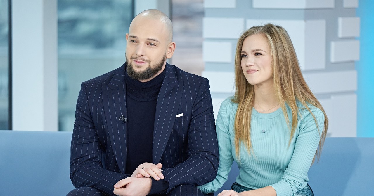 Agnieszka Kaczorowska-Pela i Maciej Pela /Bartosz Krupa/Dzień Dobry TVN /East News