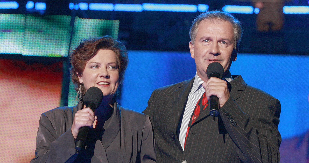 Agnieszka Kotulanka i Tomasz Stockinger, 2007 rok /Jarosław Wojtalewicz /AKPA