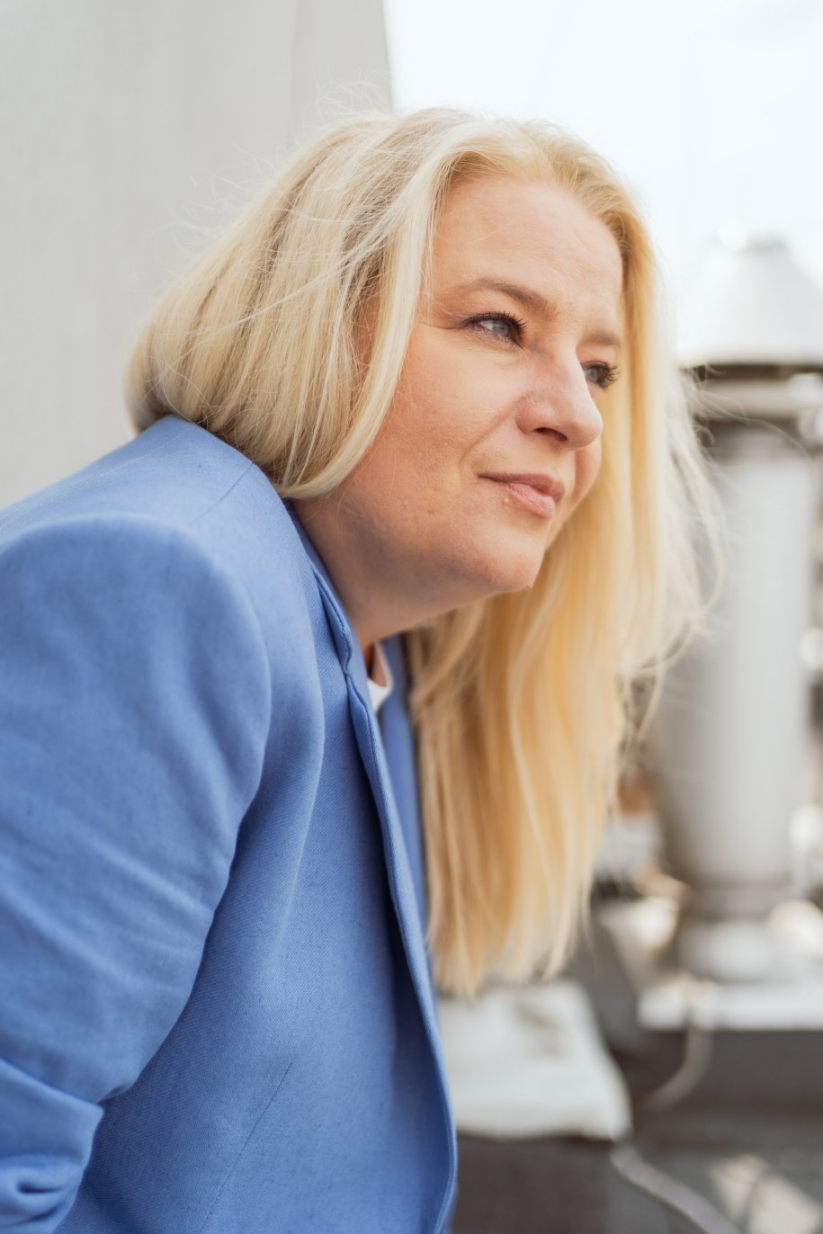 Agnieszka Kruszewska z Instytutu Biochemii i Biofizyki PAN, która od ponad 10 lat zarządza stacją Arctowskiego. /Fot. Karolina Synowiec /Materiały prasowe