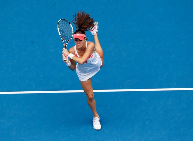 Agnieszka Radwańska awansowała do 1/8 finału Australian Open /Mast Irham /PAP/EPA