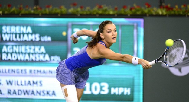 Agnieszka Radwańska na drugiej pozycji w rankingu WTA /MIKE NELSON /PAP/EPA