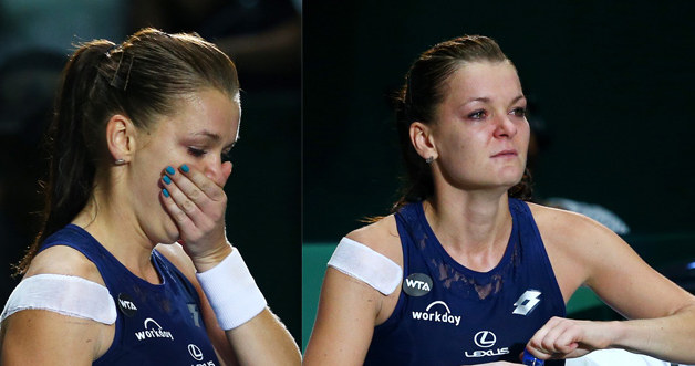 Agnieszka Radwańska odnosi wielkie sukcesy w sporcie, ale w życiu prywatnym problemy jej nie omijają /Clive Brunskill /Getty Images