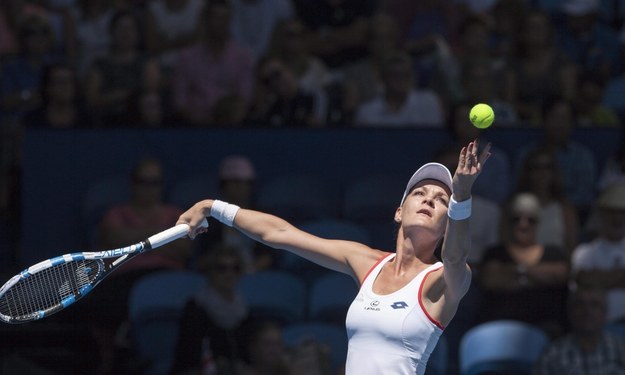 Agnieszka Radwańska przegrała z Alize Cornet /TONY MCDONOUGH    /PAP/EPA