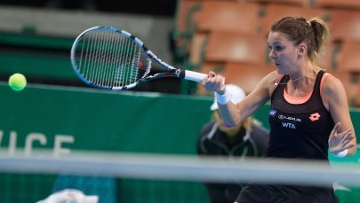 Agnieszka Radwańska w półfinale turnieju w Katowicach
