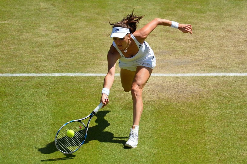 Agnieszka Radwańska wróci na Wimbledon, by wystąpić w turnieju pokazowym dawnych gwiazd "The Legends" /AFP