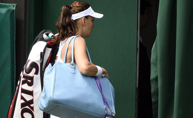 Agnieszka Radwańska żegna się z Wimbledonem! Przegrała w dwóch setach