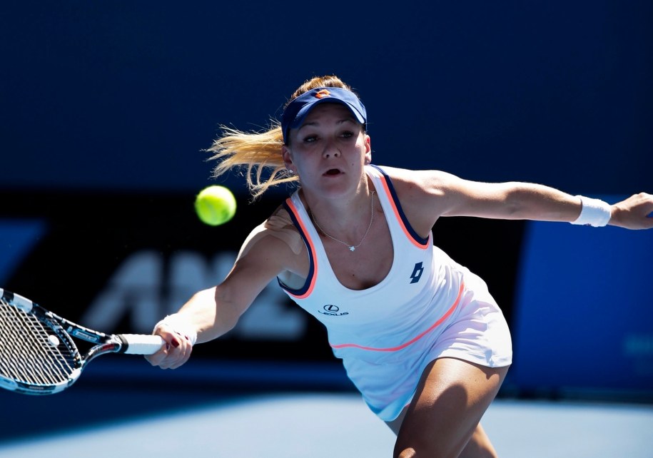 Agnieszka Radwańska /PAP/EPA/Narendra Shrestha /PAP/EPA