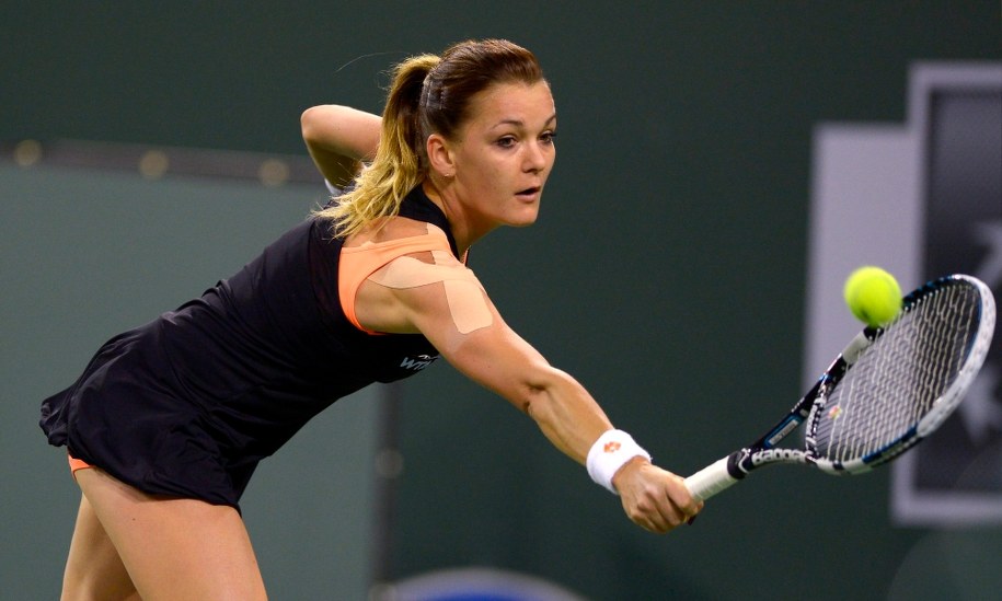 Agnieszka Radwańska /PAUL BUCK  /PAP/EPA