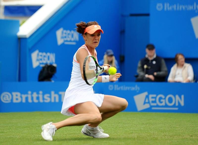 Agnieszka Radwańska /PA/EMPICS Sport    /PAP