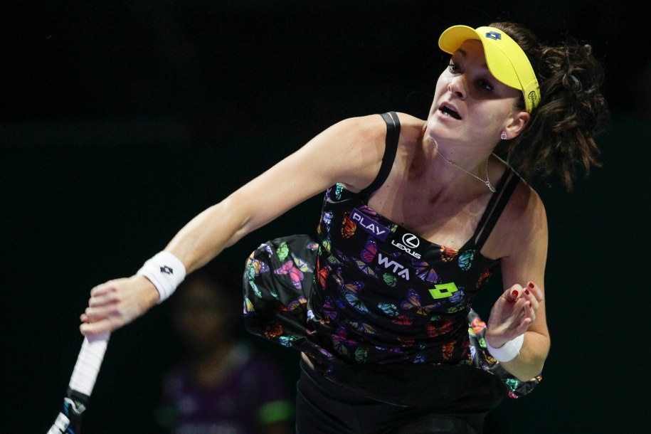 Agnieszka Radwańska /WALLACE WOON /PAP/EPA