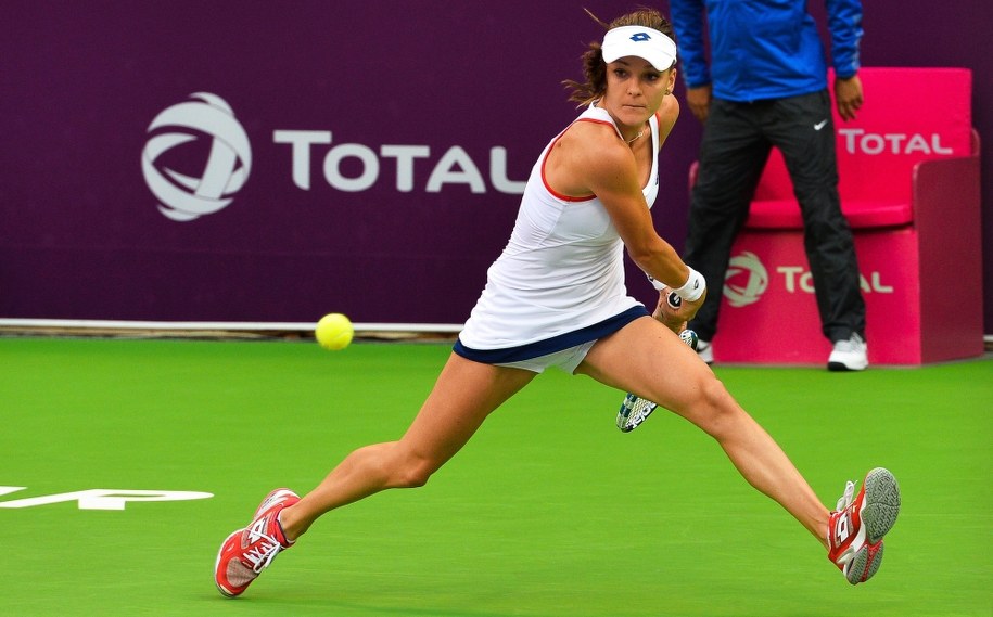 Agnieszka Radwańska /STRINGER /PAP/EPA