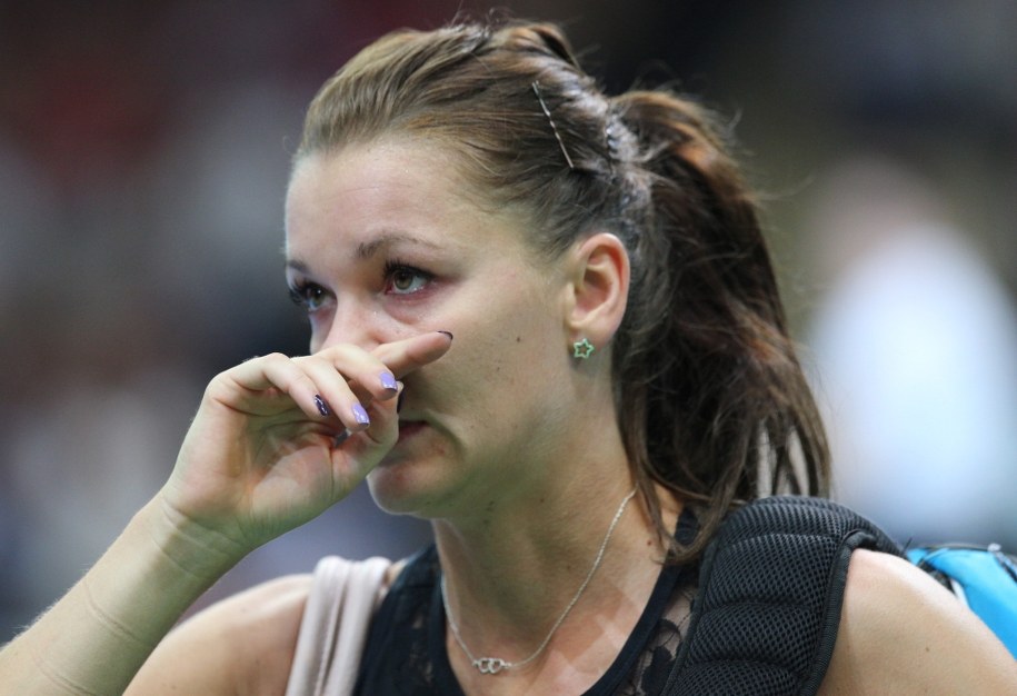 Agnieszka Radwańska /Andrzej Grygiel /PAP