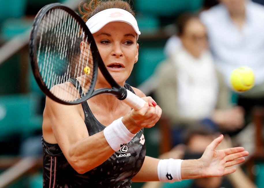 Agnieszka Radwańska /ETIENNE LAURENT /PAP/EPA