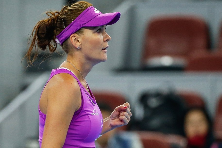 Agnieszka Radwańska /ROMAN PILIPEY /PAP/EPA