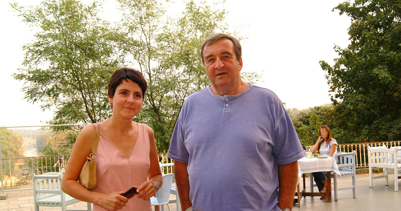 Agnieszka Suchowa i Krzysztof Kowalewski, 2002 rok /Prończyk /AKPA