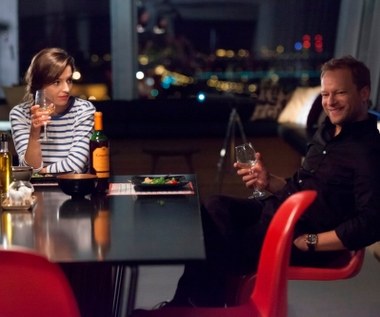 Agnieszka Więdłocha i Maciej Stuhr w scenie z filmu "Planeta Singli" w scenie z filmu "Planeta Singli"