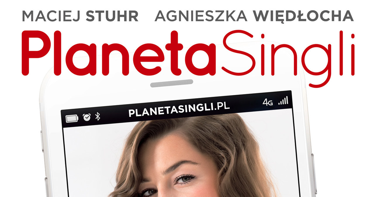 Agnieszka Więdłocha na plakacie "Planety Singli" /materiały dystrybutora