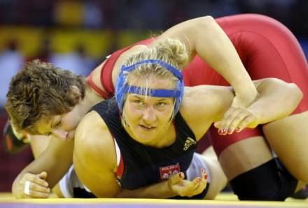 Agnieszka Wieszczek zdobyła brązowy medal podczas igrzysk w Pekinie. /AFP