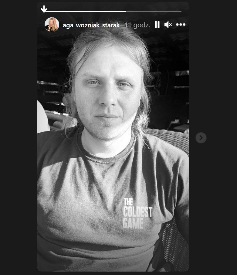 Agnieszka wspomina zmarłego męża /instagram.com/aga_wozniak_starak/ /Instagram