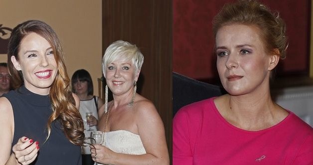 Agnieszka z mamą i Aneta Zając /- /AKPA