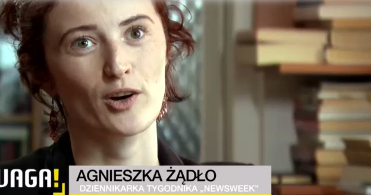 Agnieszka Żądło z "Newsweeka" nagłośniła sprawę Bartłomieja M. /TVN