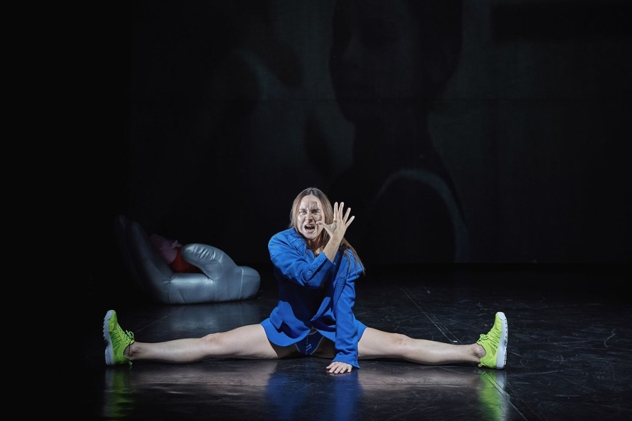 "Agon", kadr ze spektaklu /Klaudyna Schubert /Materiały prasowe