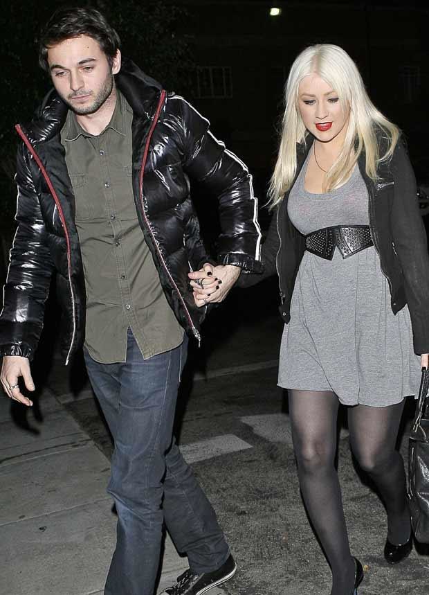 Aguilera z nowym chłopakiem &nbsp; /Splashnews