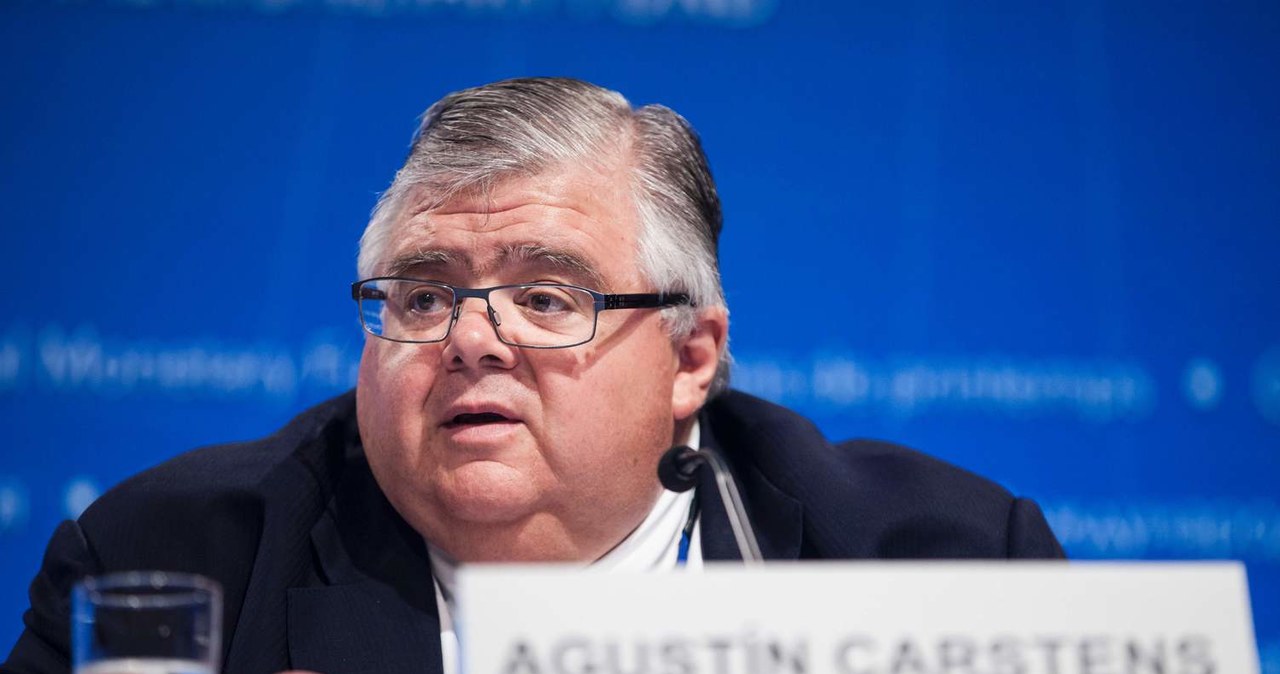 Agustín Carstens, dyrektor generalny BIS /AFP