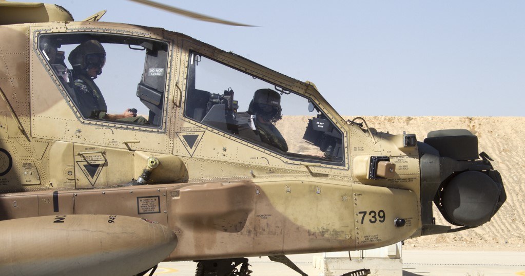 AH-64 Apache wykorzystywany w Izraelskiej armii /AFP
