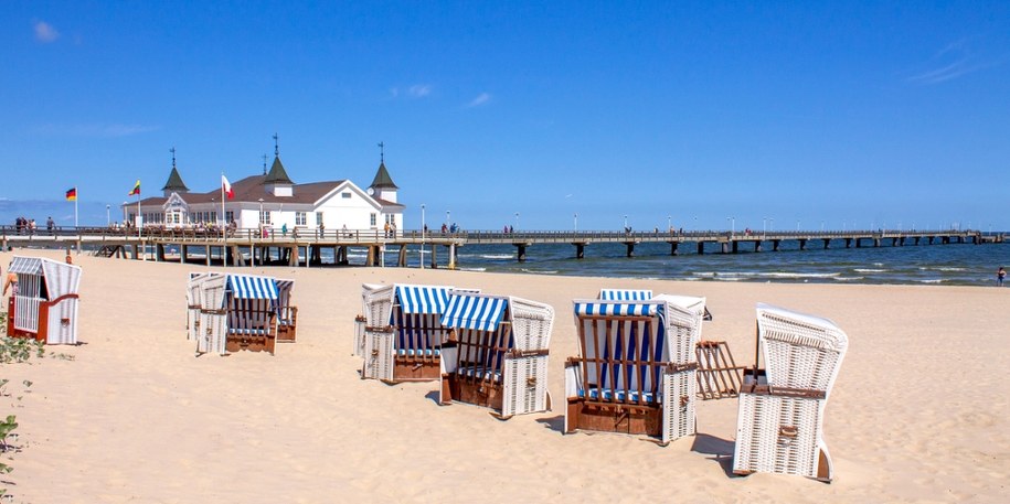Ahlbeck na niemieciej stronie wyspy Uznam /Shutterstock