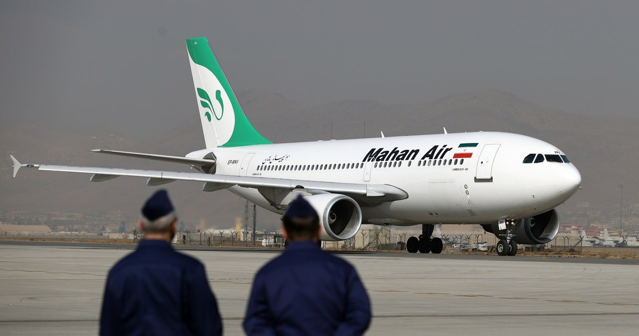 Airbus A310 w barwach linii Mahan Air. /Valery Sharifulin / TASS / Forum /Agencja FORUM