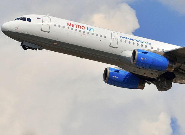 Airbus A321 należał rosyjskiej linii Metrojet /SERGEI KOROVKIN /AFP