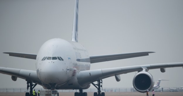 Airbus A380 na Airshow China 2014 /AFP