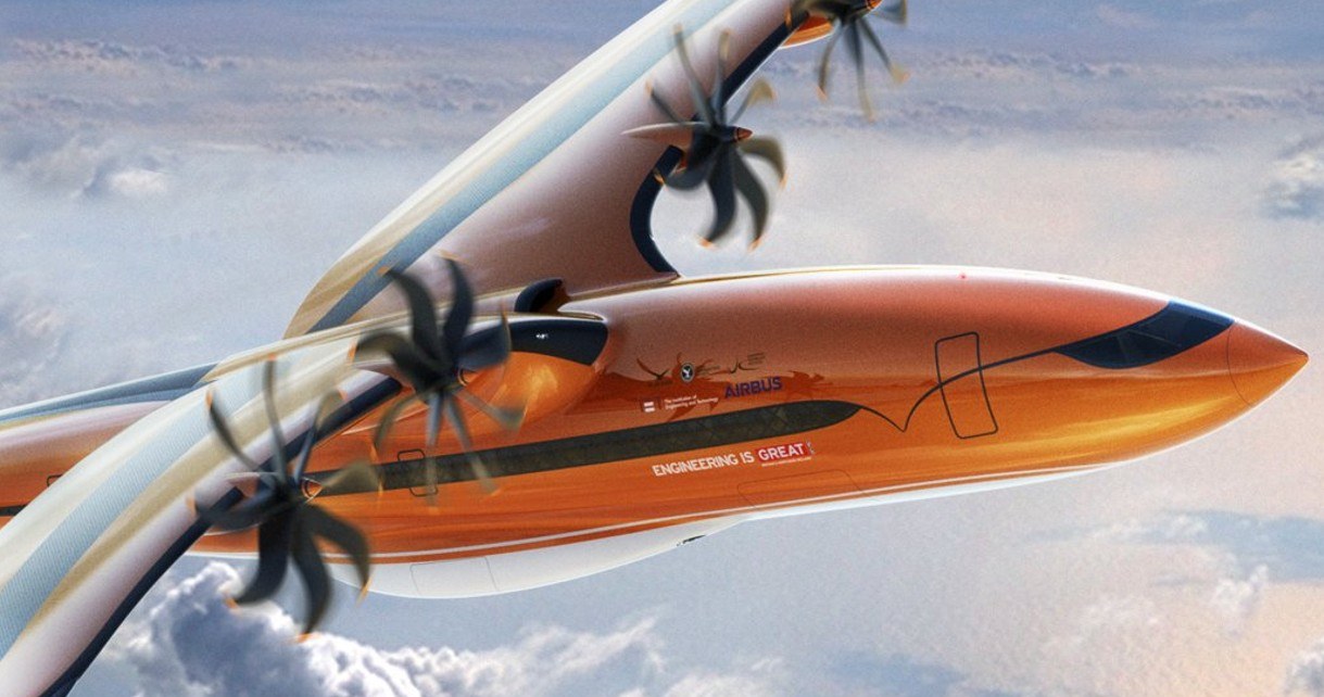 Airbus pokazał koncept swojego pierwszego samolotu o napędzie elektrycznym /Geekweek
