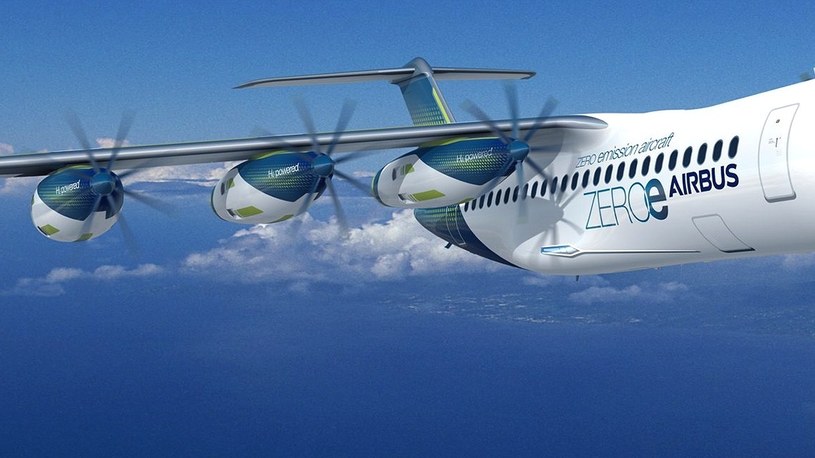 Airbus prezentuje modułowe eko-samoloty przyszłości napędzane wodorem /Geekweek
