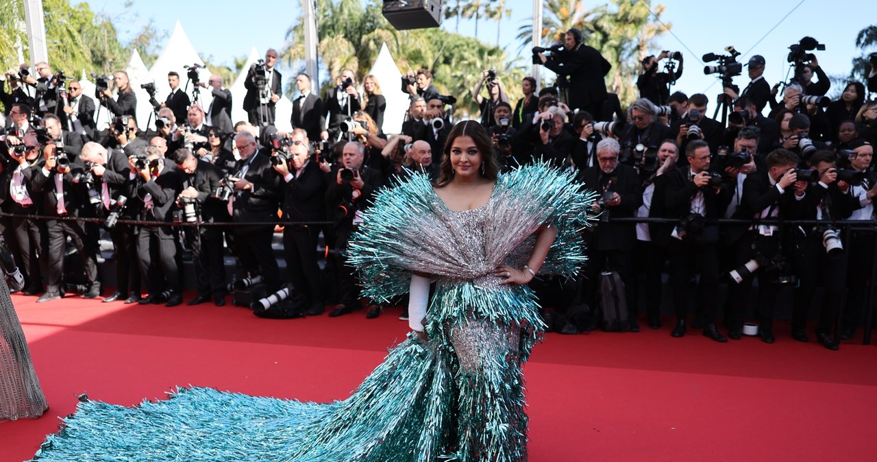 Aishwarya Rai Bachchan w Cannes w 2024 roku /Neilson Barnard / Staff /Getty Images