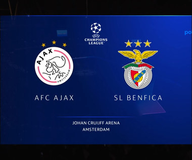 Ajax - Benfica. Liga Mistrzów. Skrót meczu. WIDEO (Polsat Sport)