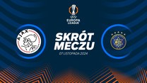 Ajax - Maccabi Tel Aviv. Skrót meczu