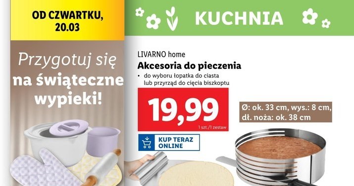 Akcesoria do pieczenia w Lidlu /Lidl /INTERIA.PL